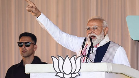 Cong keeps singing to Pakistan's tunes, compromising nation's security: PM in Assam