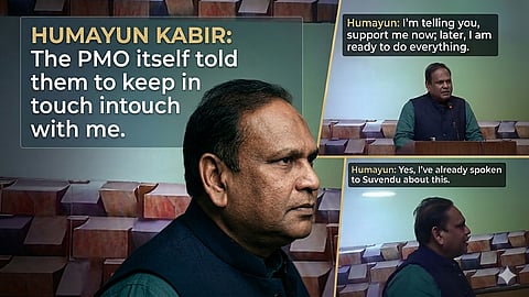 TMC alleges ‘Rs 1,000 crore deal with BJP’, shares Humayun Kabir’s ‘secret conversation' video