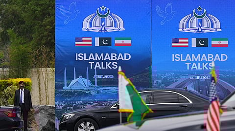 State TV says no Iranian team in Islamabad amid debate over US ship seizure