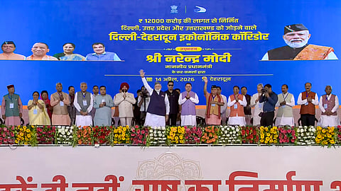 Modi inaugurates ₹12,000-crore Delhi-Dehradun corridor, halving travel time