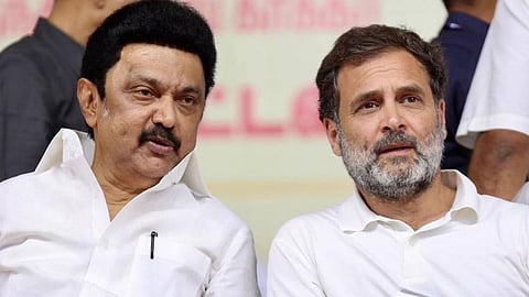 PM knows he can't control or pressurise Stalin, says Rahul Gandhi