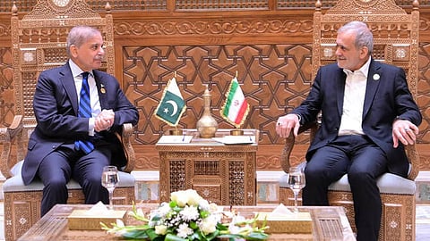 Pakistan to stay ‘fully committed’ to regional peace, Sharif tells Iran’s president
