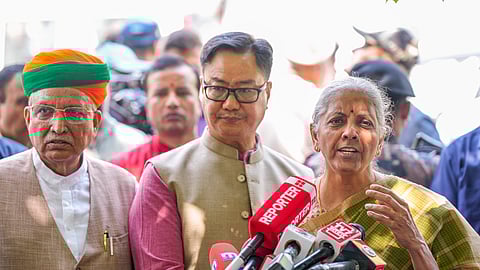 BJP delegation meets EC, seeks stringent action against Kharge for ‘terrorist’ remark targeting PM