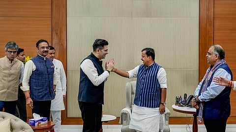 AAP submits petition to Rajya Sabha chairman seeking termination of 7 'defector' MPs