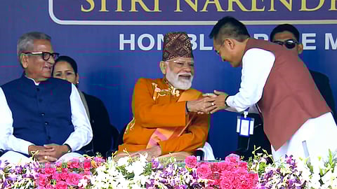Modi unveils ₹4,000 crore development push in Sikkim on 50th statehood anniversary