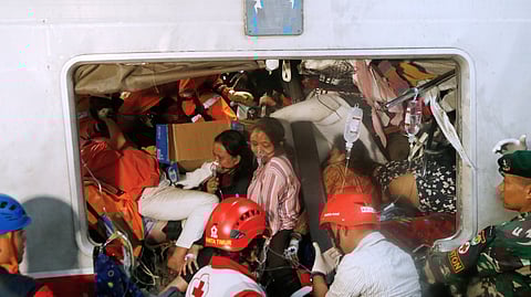 Indonesia train crash kills 14 women in women-only car near Jakarta