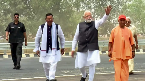 Modi inaugurates 594-km Ganga Expressway, boosting connectivity across Uttar Pradesh