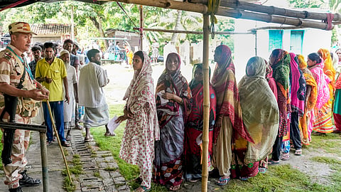 Repolling in 15 booths of 2 assembly seats concludes, nearly 87 pc turnout till 5 pm