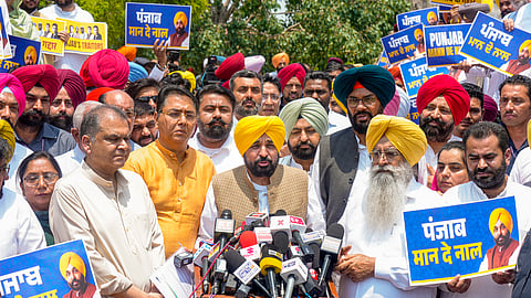 CM Mann links Amritsar, Jalandhar blasts to BJP bid to stoke fear before Punjab polls