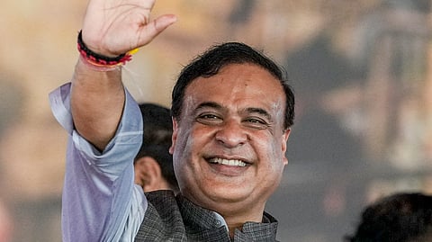 Himanta Biswa Sarma takes oath as Assam Chief Minister for second term