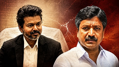 AIADMK rebel faction led by CV Shanmugam extends support to Vijay’s TVK government