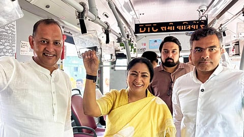 Delhi CM, ministers, officials commute by metro as part of fuel-saving initiative