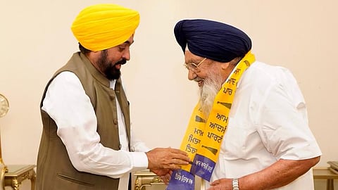 Akali Dal leader ex-Rajya Sabha MP Rajmohinder Singh Majitha joins AAP