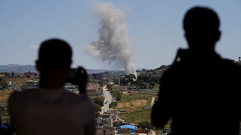 Israeli attacks in Lebanon kill 12 people, including high-ranking officers