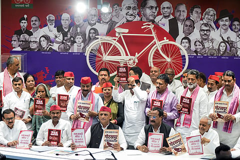 BJP rattled by Akhilesh's rising popularity, says Samajwadi MP amid split buzz
