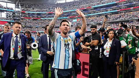 Lionel Messi becomes the all-time World Cup top scorer with 18 goals