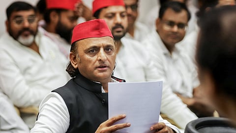 "Another layer peeled back": Akhilesh targets BJP over Ayodhya donation row over fresh allegations