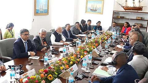 PM Modi holds delegation-level talks with Seychelles President Herminie to deepen bilateral ties