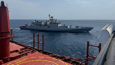 INS Trikand thwarts piracy attempt on merchant vessel in Gulf of Aden