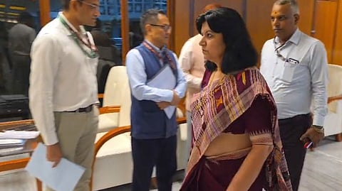 Chairperson of the Public Accounts Committee (PAC) Sub-Committee on Defence Aparajita Sarangi