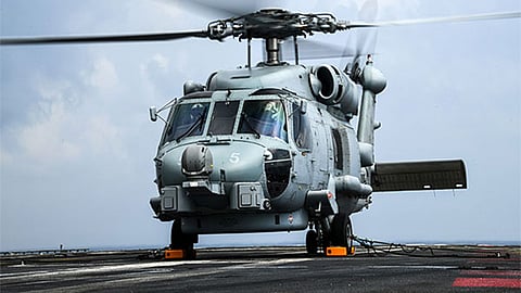 Another MH-60R Seahawk delivered to Indian Navy as US hails 'growing' defence partnership