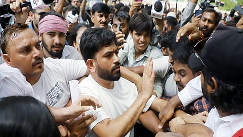 CJP says Abhijeet Dipke ‘picked up’ by cops, huge crackdown on Parliament march