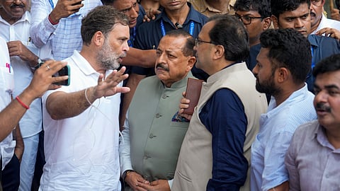 "Went back on his word" | Jitendra Singh on Rahul Gandhi's 'demands' after meeting him