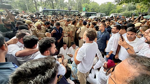 How Rahul Gandhi pulled off his surprise protest at the PM's residence