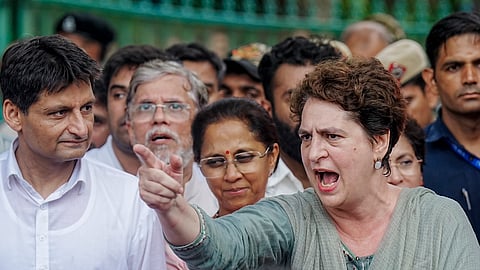 'Democracy is finished, not being allowed to speak in Parliament' | Priyanka Gandhi slams govt