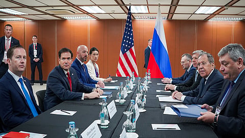 Rubio calls for "the need to end the Russia-Ukraine war" during talks with Russian FM