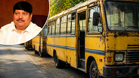 West Bengal Transport Minister Arjun Singh directed schools to stop using unfit vehicles over 15 years old to ferry students