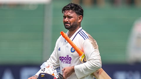 Rishabh Pant’s latest six took him to 100 in Test cricket, giving India its first batter in the format’s 100-six club