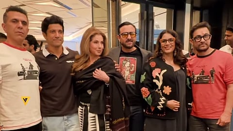 'Dil Chahta Hai' turns 25: Aamir Khan, Saif Ali Khan, Farhan Akhtar reunite in Mumbai | Instagram/Viral Bhayani