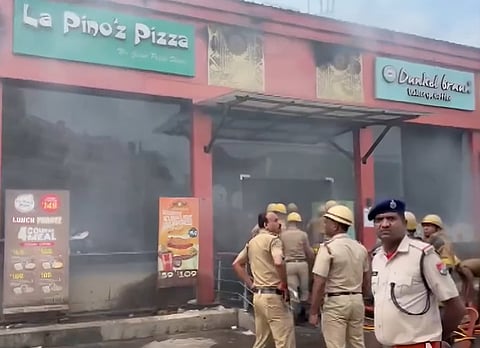 The fire was brought under control in around 30 minutes | PTI