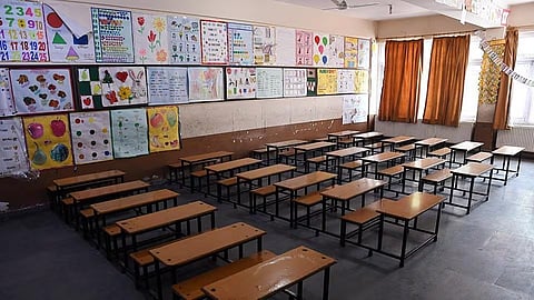 The girl’s family alleged that she was reprimanded for forgetting to bring a book, made to stand at the back of her classroom with her hand raised and later locked inside the room