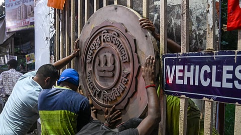 The university has now tightened access rules as part of measures introduced after the violence