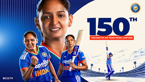 Harmanpreet Kaur's latest milestone came against Pakistan, as the India captain became the first leader across men's and women's cricket to captain in 150 T20 internationals