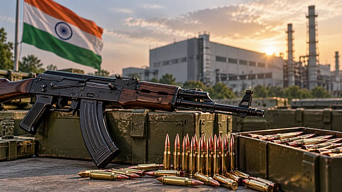 The agreement links domestic rifle and ammunition production under the AK-203 programme | Representational image