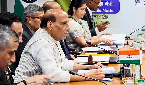 Defence Minister Rajnath Singh cleared capital acquisition proposals estimated at around Rs 1.10 lakh crore for the armed force