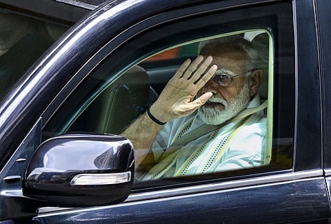 Fake PMO ID, gun trigger security scare ahead of PM Modi's Mumbai event | PTI