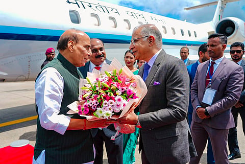 Rajnath Singh visits Sri Lanka, first Indian defence minister there in 38 years | PTI