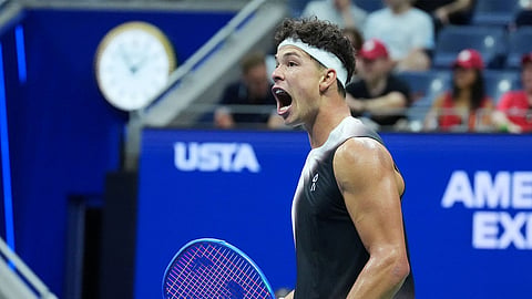 Shelton produced one of the biggest results of the tournament as he defeated defending champion Alcaraz in a high-intensity encounter