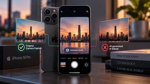 The new Apple Reference Image feature aims to tackle the rise of AI-generated and edited photos | Representational image