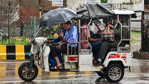 An orange alert has been issued for 5 Jharkhand districts as heavy rain swells waterfalls, prompting authorities to warn tourists about strong currents | Representational image