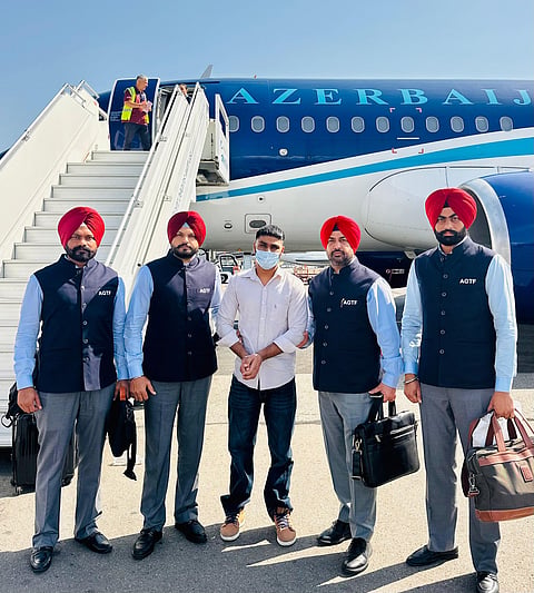 Punjab Police extradites fugitive gangster Amritpal Singh from Moldova in a landmark operation | PTI