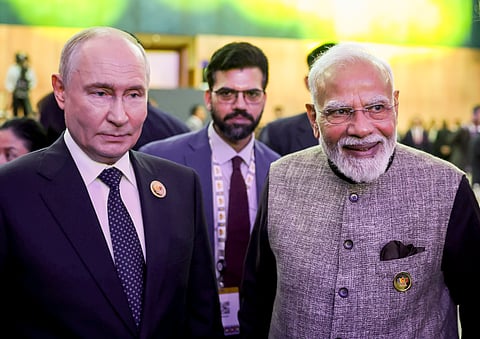 BRICS leaders savour Indian cuisine at PM Narendra Modi's gala dinner in Bharat Mandapam | PTI