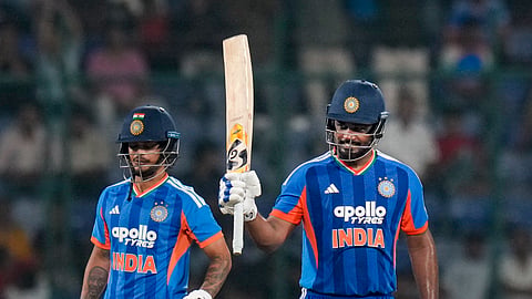 Chasing 160, India raced to the target in only 14.5 overs after Samson and Abhishek Sharma (39) tore into the Afghan attack
