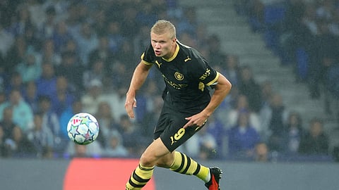 Haaland struck in the 60th minute to settle the 199th Manchester derby, turning in Josko Gvardiol’s cross to give City a precious victory despite the visitors having played with 10 men