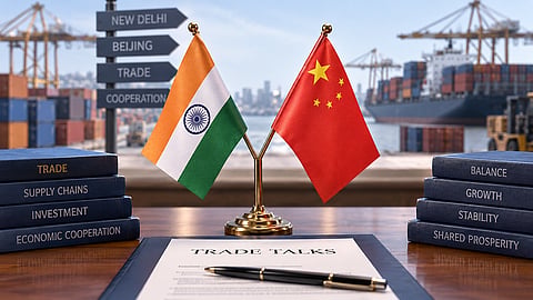 India and China have started a fresh trade dialogue as both sides seek solutions to supply chain issues and the growing imbalance in bilateral commerce | Representational image