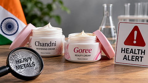 Goree Beauty Cream and Chandni Whitening Cream have come under CDSCO’s scanner over unauthorised imports and excessive heavy metals | Representational image